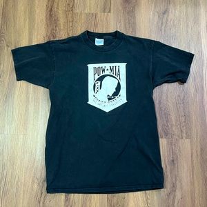 Vintage 90’s POW MIA Air Force ROTC T-Shirt